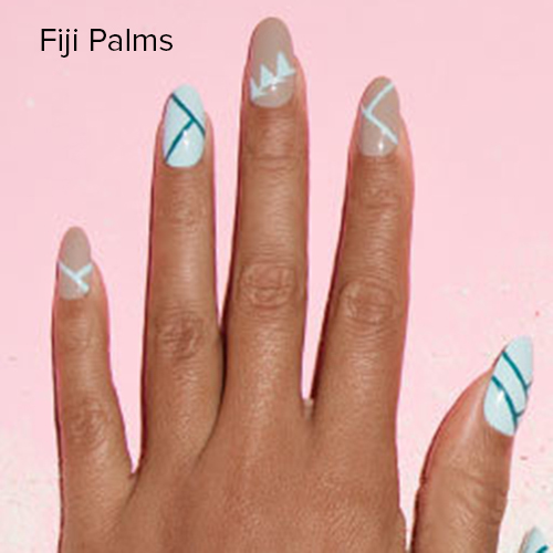 OPI Nail Art: Fiji Palms