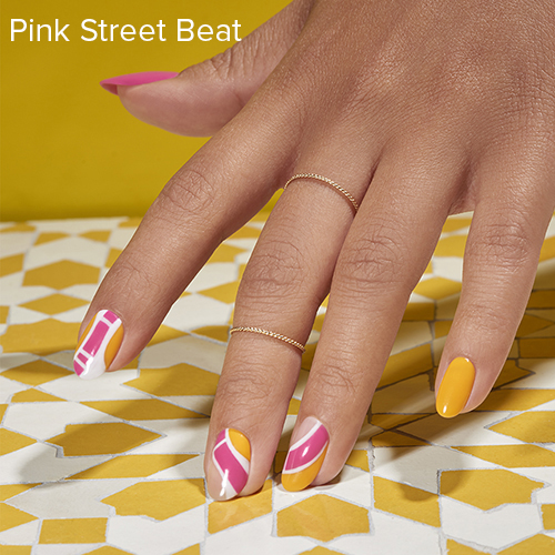 OPI Nail Art: Pink Street Beat