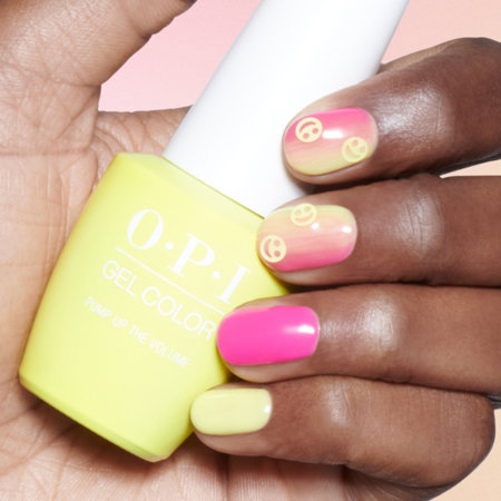 Ombre Nail Art: Sunset at the Main Stage