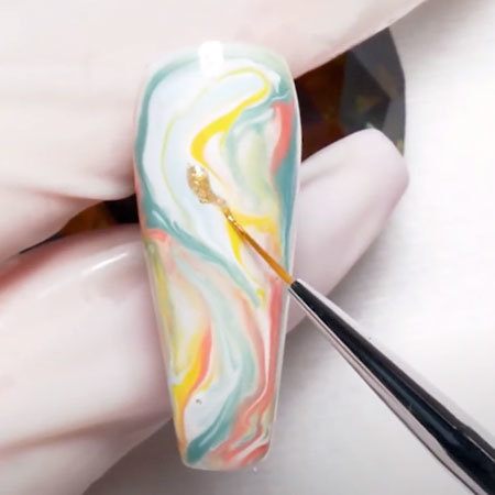 OPI Pro Nail Art Look: Marble Nails