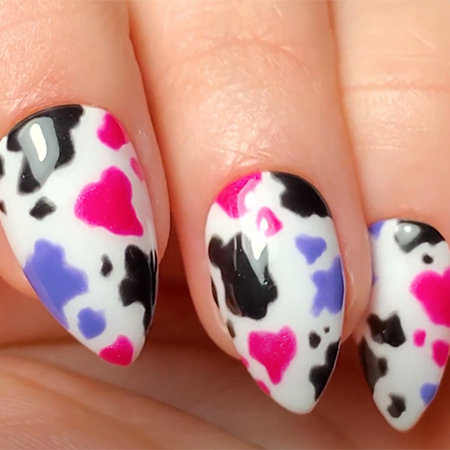OPI Pro Nail Art Look: Udderly Adore You
