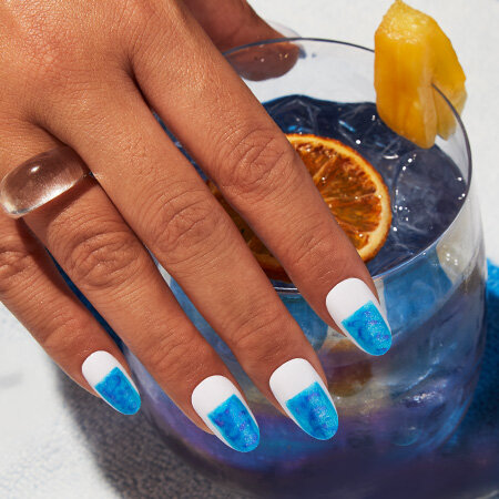 OPI Pro Summer Marble Nail Art Look: Free Your Mind