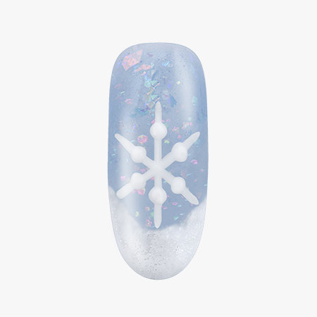 OPI Pro Nail Art Look: Let It Snowflake