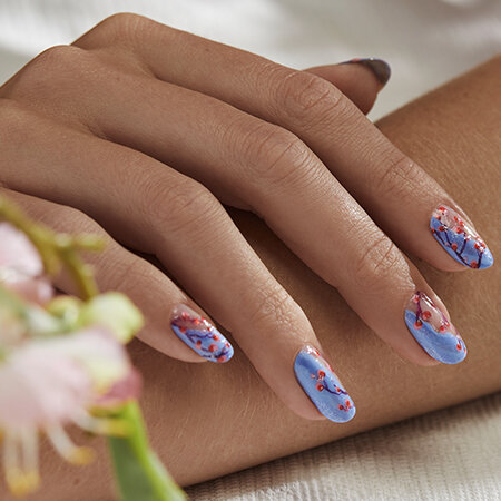 Pro Nail Art Look: Cherry Blossom Boost