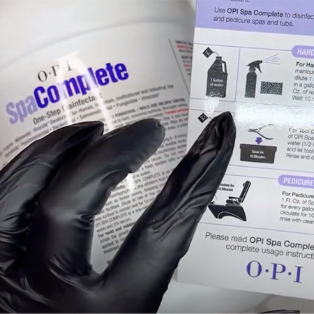 OPI Pro Tips: How to Use Spa Complete for Proper Sanitation