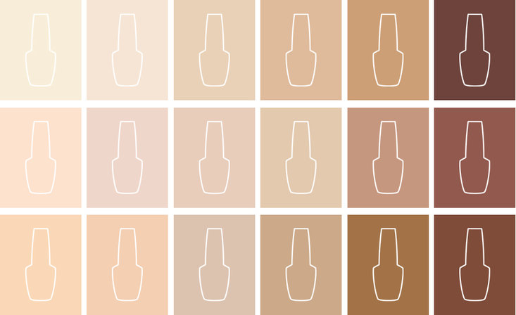 The Perfect OPI Nude Nail Polish Shade for Every Skin tone