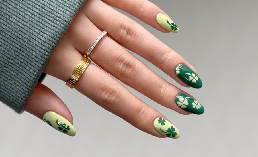 Nail Art for St. Patrick's Day