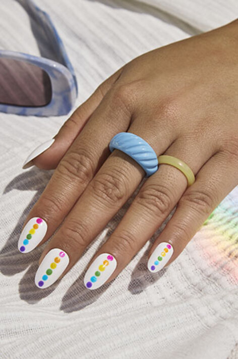 Rock Your Rainbow Summer Nail Art Step-by-Step Tutorials | OPI