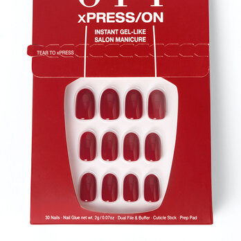 OPI xPRESS/ON Press On Nails - Big Apple Red