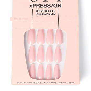OPI xPRESS/ON Bubble Bath Long Press On Nails