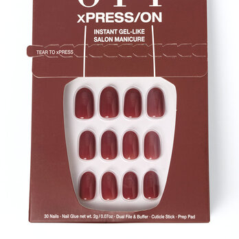 OPI xPRESS/ON Press On Nails - Linger Over Coffee