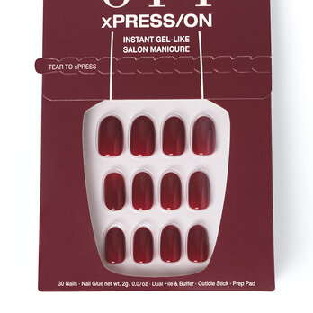 OPI xPRESS/ON Malaga Wine Short Press On Nails