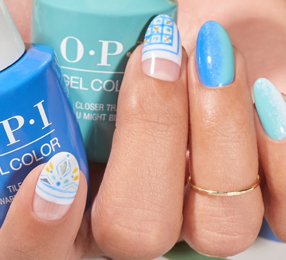 Geometric Nail Art How-To Video: We Amadora this City | OPI