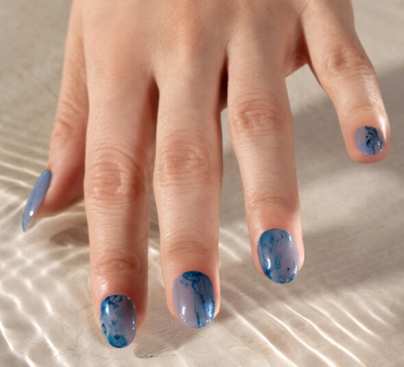 OPI Fall Wonders Collection Mood Bluester Video Overlay Image