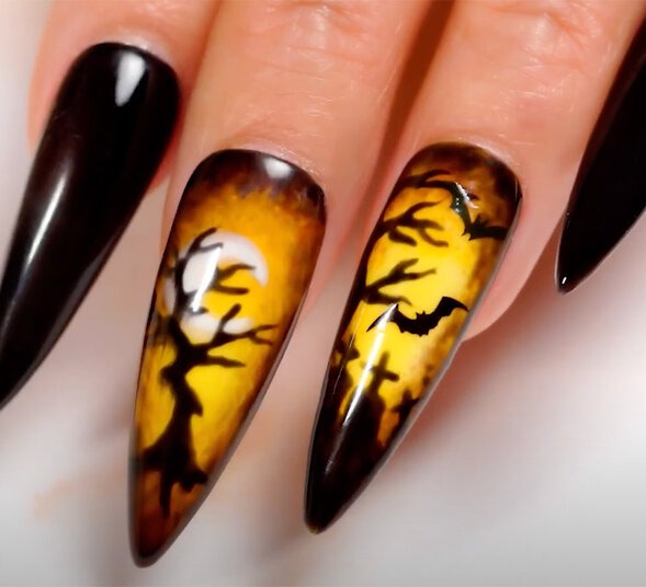 Halloween Nail Art How-to Video: Trick Or Treat Yourself