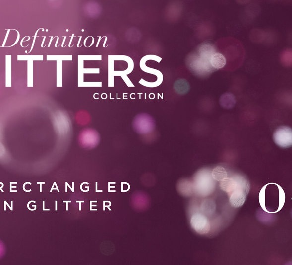 OPI Pro Nail Art Look: Rectangled In Glitter