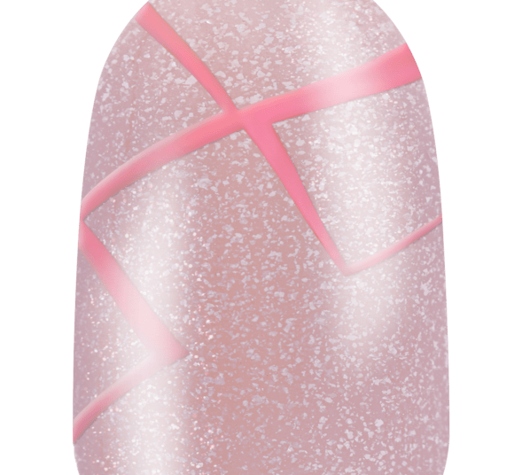 OPI Tickled Pink Slips Pastel Nail Art Look DIY