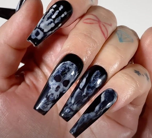 OPI Pro Nail Art Look: Too Ghoul For School