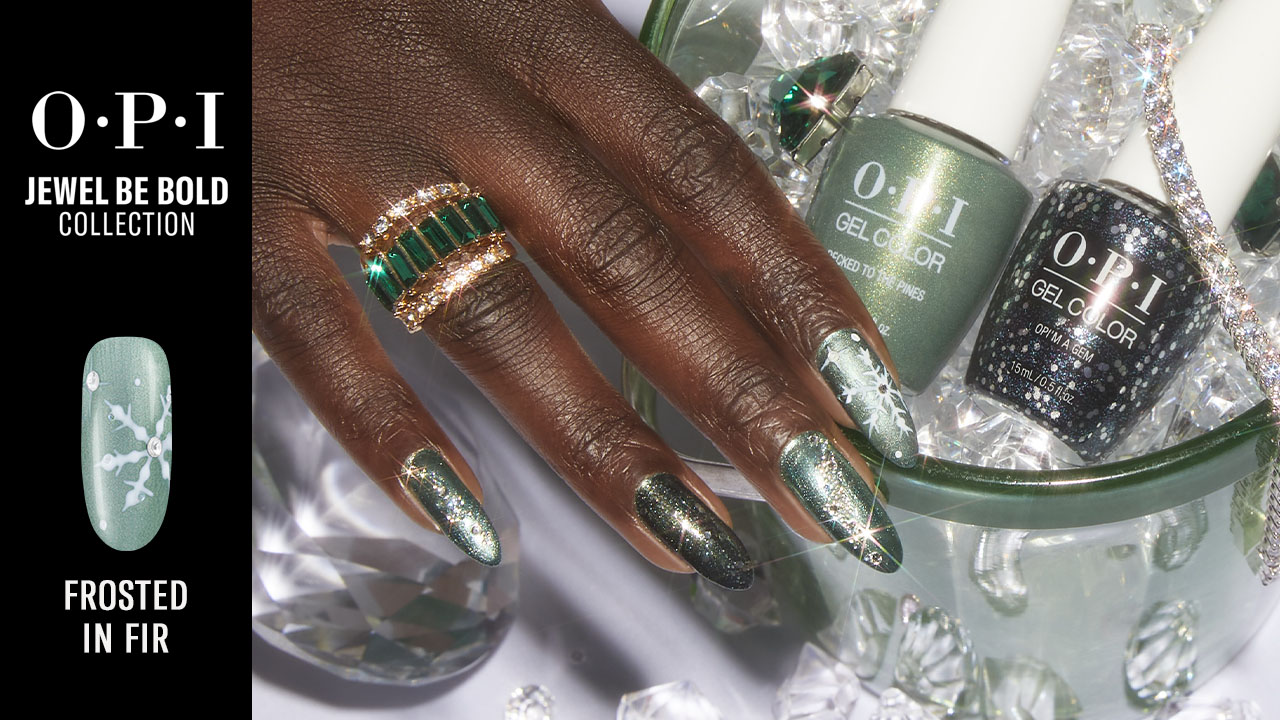 OPI Jewel Be Bold Collection Frosted in Fir